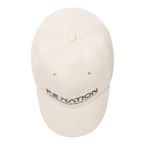 PE Nation Homage Cap in Blush Womens Baseball Cap Light Pink Cream Sports Cap - Picture 6 of 8